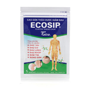 ECOSIP Pain Relief Treatment Osteoarthritis Bone Hyperplasia Omarthritis Rheumatalgia Spondylosis Paste Pain Relieving Patch